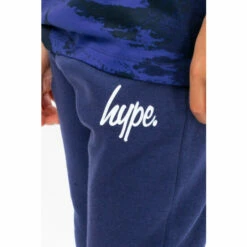 Hype. Blue Reef Spray Script T-Shirt And Joggers Set -Hype Shop unnamed file 4790