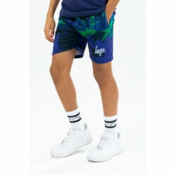 Hype. Blue Reef Spray Script T-Shirt And Shorts Set -Hype Shop unnamed file 4809