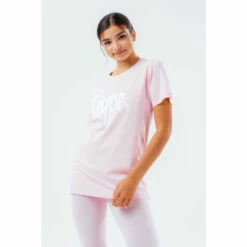 Hype. Pink Girls Script T-Shirt And Leggings Set -Hype Shop unnamed file 4815