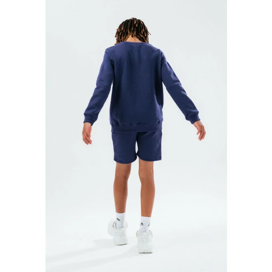 unnamed-file-4820.jpg Hype. Navy Script Kids Sweater And Shorts Set -Hype Shop unnamed file 4820