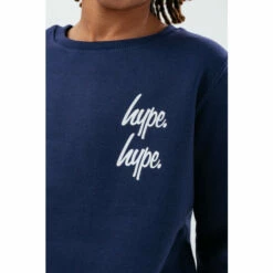 Hype. Navy Script Kids Sweater And Shorts Set 4 Hype. Navy Script Kids Sweater And Shorts Set -Hype Shop unnamed file 4821