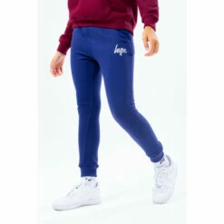Hype. Kids Burgundy Hoodie And Navy Joggers Set -Hype Shop unnamed file 4833