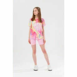 Hype. Girls Pink Spray Drips Script Tee And Short Set 4 Hype. Girls Pink Spray Drips Script Tee And Short Set -Hype Shop unnamed file 4849