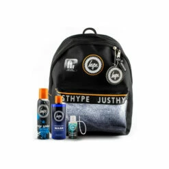 Hype. Black Backpack Set