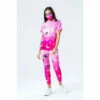Hype. Kids Pink Mystic Aop T-Shirt, Leggings & Face Covering Set -Hype Shop unnamed file 4873