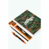 Hype. Green Neon Camo Stationary Set -Hype Shop unnamed file 4880
