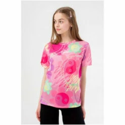 Hype. Girls Pink Diary Scribble Scribble T-Shirt -Hype Shop unnamed file 490
