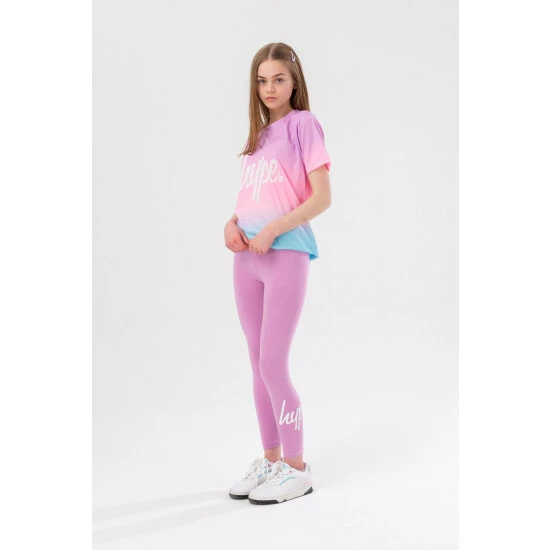 unnamed-file-4906.jpg Hype Girls Purple Multi Mykonos Fade Script T-Shirt And Legging Set -Hype Shop unnamed file 4906