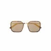Hype. Gold Block Tortoise Shell Sunglasses -Hype Shop unnamed file 4934