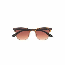 Hype. Brown Club Low Toirtoise Shell Sunglasses