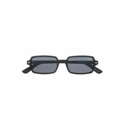Hype. Black Cube Wave Sunglasses