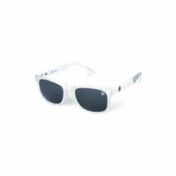 Hype. White Folder Square Frame Sunglasses