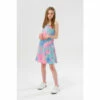 Hype. Girls Pink Tie Dye Beach Dress -Hype Shop unnamed file 5022
