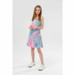 Hype. Girls Pink Tie Dye Beach Dress 4 Hype. Girls Pink Tie Dye Beach Dress -Hype Shop unnamed file 5024