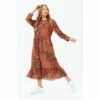 Hype. Bronze DalmatianWomen's Omorose Dress -Hype Shop unnamed file 5051