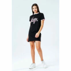 Hype. Black T-Shirt Dress