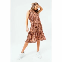 Hype. Scratch Flower Dress