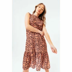 Hype. Scratch Flower Dress -Hype Shop unnamed file 5074