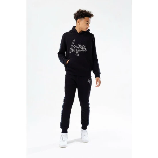 unnamed-file-5175.jpg Hype. Boys Black Panelled Script Tracksuit -Hype Shop unnamed file 5175