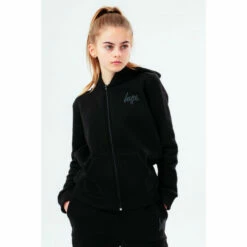 Hype. Black Kids Script Tracksuit -Hype Shop unnamed file 5208