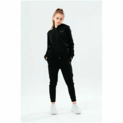 Hype. Black Kids Script Tracksuit -Hype Shop unnamed file 5212