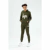 Hype. Boys Green Script Tracksuit -Hype Shop unnamed file 5213