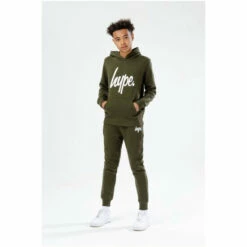 Hype. Boys Green Script Tracksuit 9 Hype. Boys Green Script Tracksuit -Hype Shop unnamed file 5220