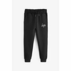 Hype. Boys Black Script Tracksuit -Hype Shop unnamed file 5247