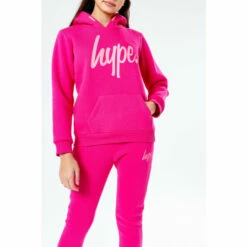 Hype. Kids Tracksuit Loungewear Set Red/black -Hype Shop unnamed file 5283