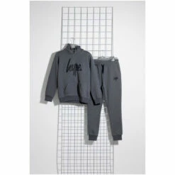 Hype. Kids Tracksuit Loungewear Set Red/black -Hype Shop unnamed file 5286