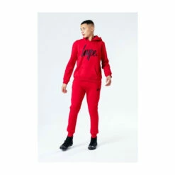 Hype. Kids Tracksuit Loungewear Set Red/black -Hype Shop unnamed file 5289