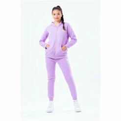 Hype. Zip Up Tracksuit Loungewear Set Purple -Hype Shop unnamed file 5301