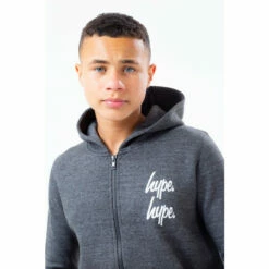 Hype. Dark Grey Logo Script Kids Zip Thru Tracksuit Set 7 Hype. Dark Grey Logo Script Kids Zip Thru Tracksuit Set -Hype Shop unnamed file 5308