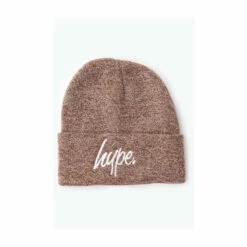 Hype. Heather Oatmeal Script Beanie 5 Hype. Heather Oatmeal Script Beanie -Hype Shop unnamed file 5342