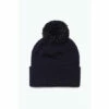 Hype. Unisex Navy Blue Bobble Script Hat 1 Hype. Unisex Navy Blue Bobble Script Hat -Hype Shop unnamed file 5360