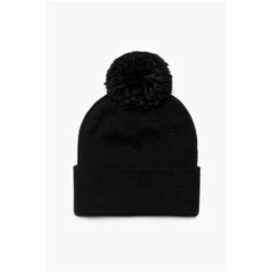 Hype. Unisex Bobble Script Black Hat -Hype Shop unnamed file 5378