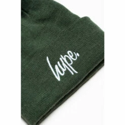 Hype. Unisex Green Pine Grove Bobble Script Hat 4 Hype. Unisex Green Pine Grove Bobble Script Hat -Hype Shop unnamed file 5389