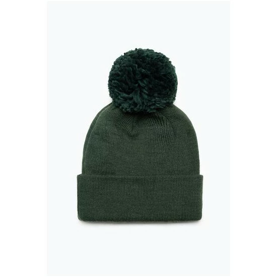 unnamed-file-5390.jpg Hype. Unisex Green Pine Grove Bobble Script Hat -Hype Shop unnamed file 5390