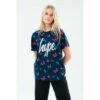 Hype. Older Girls Black T-Shirt -Hype Shop unnamed file 542
