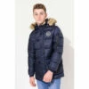 Hype. Navy Blue Explorer Crest Coat 1 Hype. Navy Blue Explorer Crest Coat -Hype Shop unnamed file 5524
