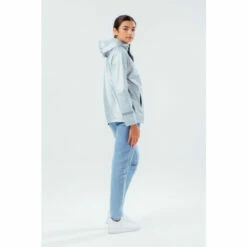Hype. Grey Script Rain Coat -Hype Shop unnamed file 5539
