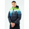 Hype. Blue Drip Puffer Coat -Hype Shop unnamed file 5569