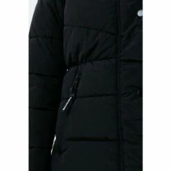 Hype Black Fitted Parka Jacket -Hype Shop unnamed file 5578