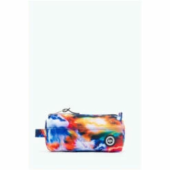 Hype. Orange Lightning Galaxy Pencil Case