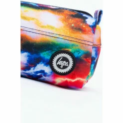 Hype. Orange Lightning Galaxy Pencil Case -Hype Shop unnamed file 5625
