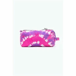 Hype. Pink Heart Hippy Tie Dye Pencil Case -Hype Shop unnamed file 5663