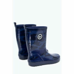 Hype. Kids Navy Wellies -Hype Shop unnamed file 5712