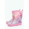 Pink Hype. Unisex Pink Wellies -Hype Shop unnamed file 5727