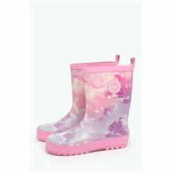 Pink Hype. Unisex Pink Wellies -Hype Shop unnamed file 5732