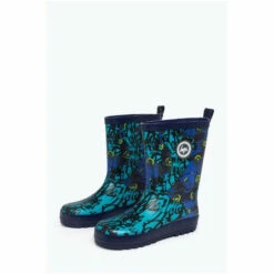 Blue Hype. Unisex Blue Tyl Wellies -Hype Shop unnamed file 5740
